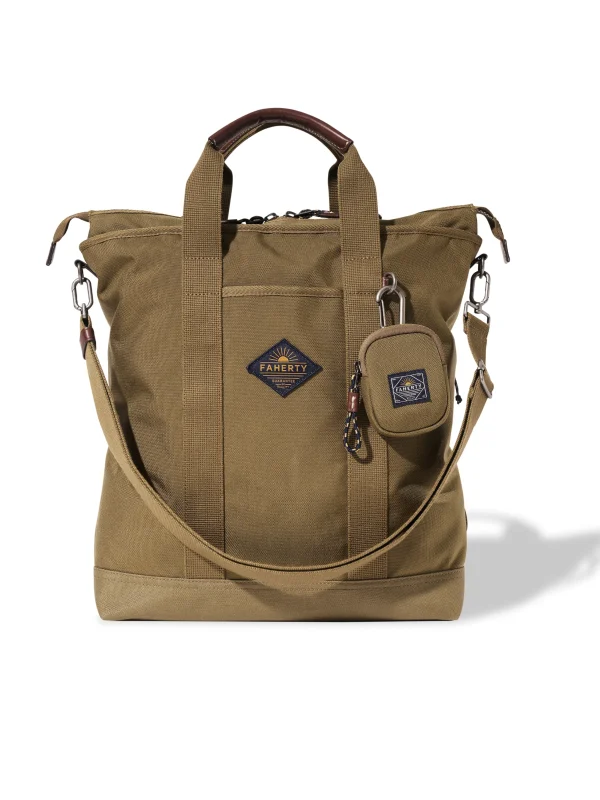 Bags | Bags | Faherty Brand Latitude Convertible Tote Backpack - Olive