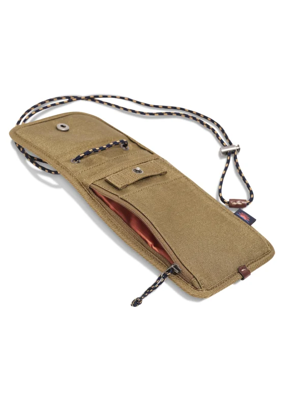 Bags | Bags | Faherty Brand Latitude Travel Lanyard - Olive