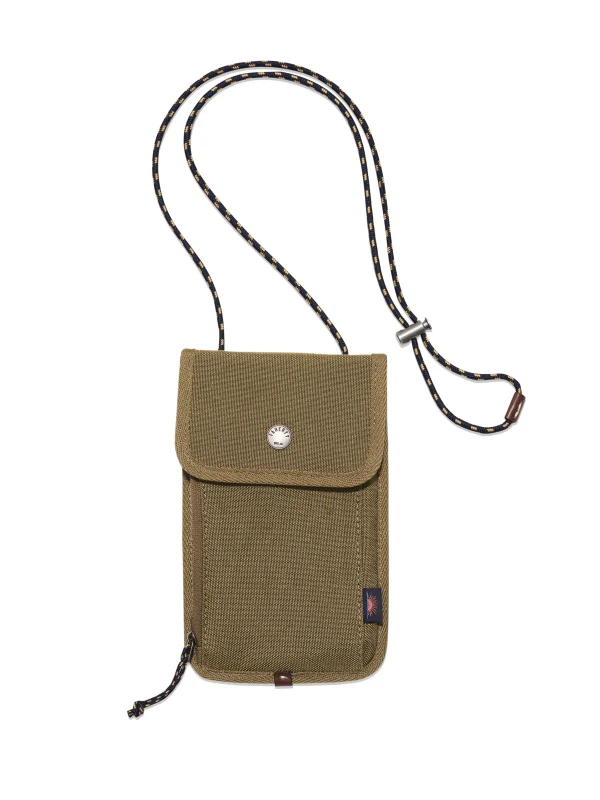 Bags | Bags | Faherty Brand Latitude Travel Lanyard - Olive