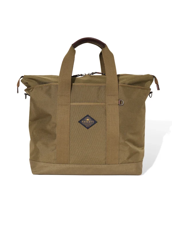 Bags | Bags | Faherty Brand Latitude Weekender Tote - Olive