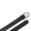 Belts | Faherty Brand Leather Belt - Black