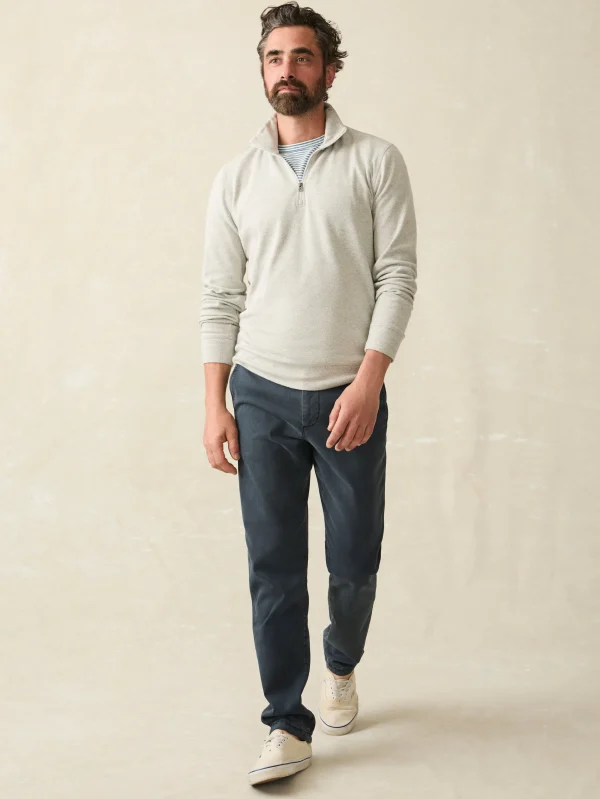 Sweaters | Hoodies & Sweatshirts | Faherty Brand Legend™ Sweater Quarter Zip - Light Heather Grey