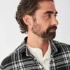 Shirts | Faherty Brand Legend™ Sweater Shirt - Charcoal Bone Plaid