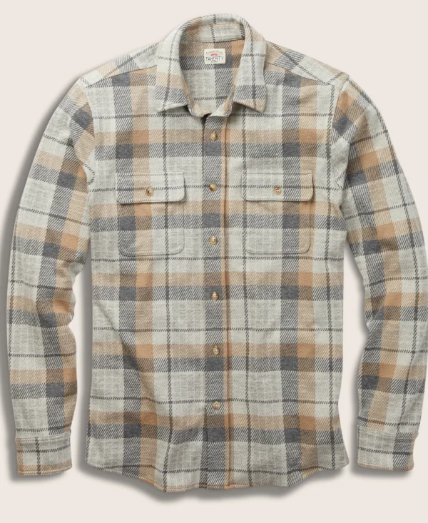 Shirts | Faherty Brand Legend™ Sweater Shirt - Desert Plaid