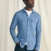 Shirts | Faherty Brand Legend™ Sweater Shirt - Glacier Blue Twill