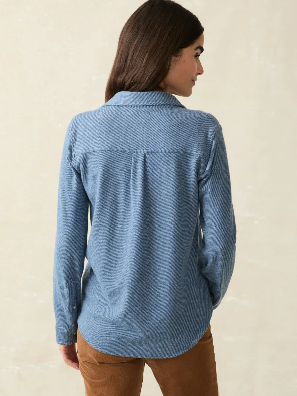 Shirts & Tops | Faherty Brand Legend™ Sweater Shirt - Glacier Blue Twill