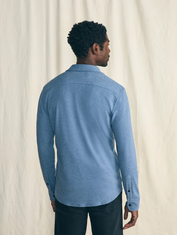 Shirts | Faherty Brand Legend™ Sweater Shirt - Glacier Blue Twill