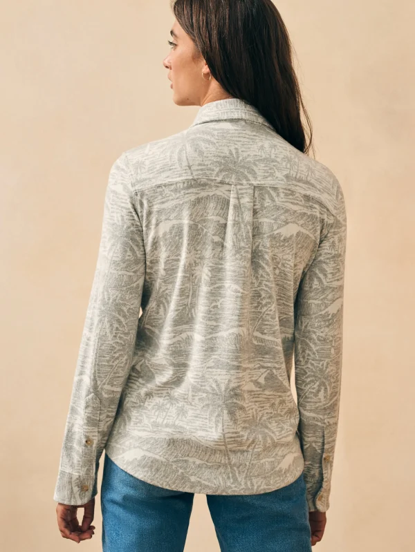 Shirts & Tops | Faherty Brand Legend™ Sweater Shirt - Grey Coastal Waters