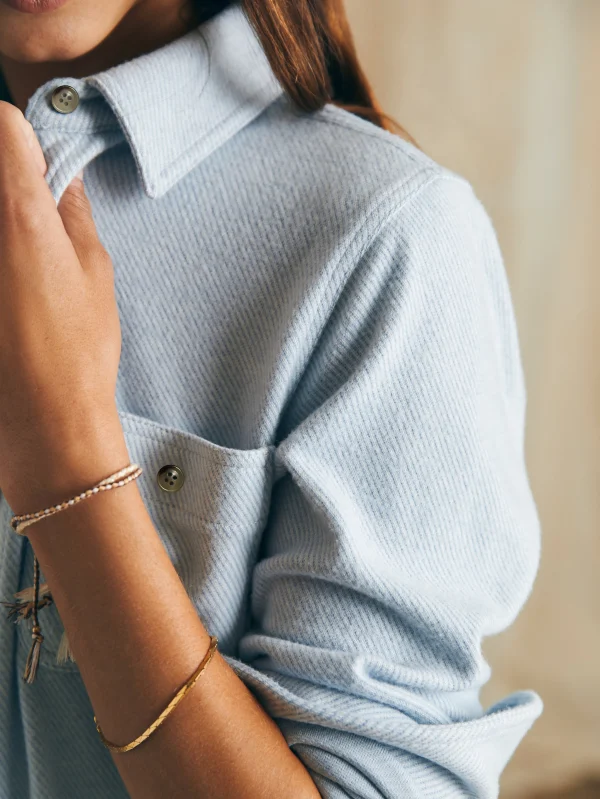 Shirts & Tops | Faherty Brand Legend™ Sweater Shirt - Ice Blue Twill