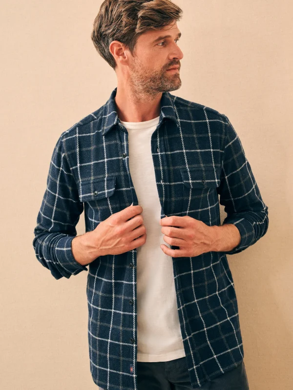 Shirts | Faherty Brand Legend™ Sweater Shirt - Low Rider Blue