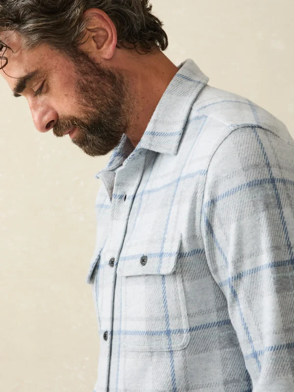 Shirts | Faherty Brand Legend™ Sweater Shirt - Maine Sky Plaid