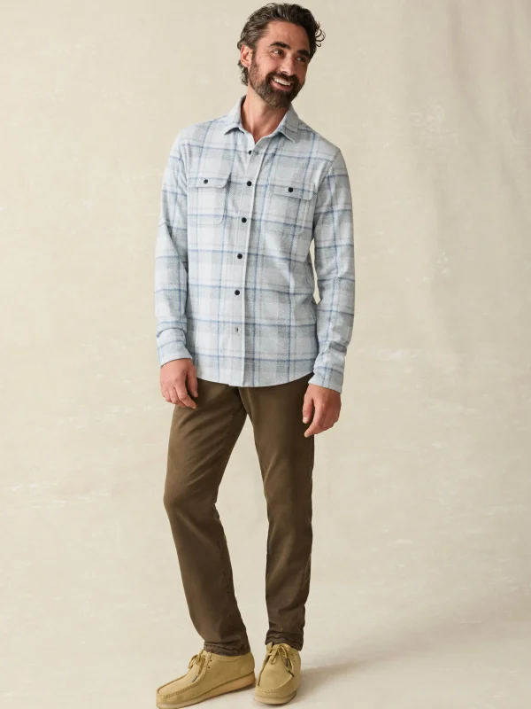 Shirts | Faherty Brand Legend™ Sweater Shirt - Maine Sky Plaid