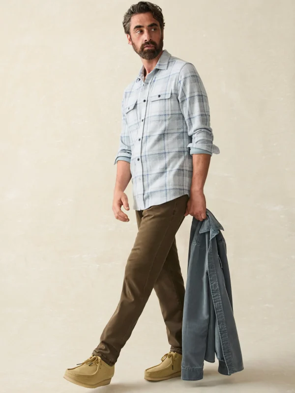 Shirts | Faherty Brand Legend™ Sweater Shirt - Maine Sky Plaid