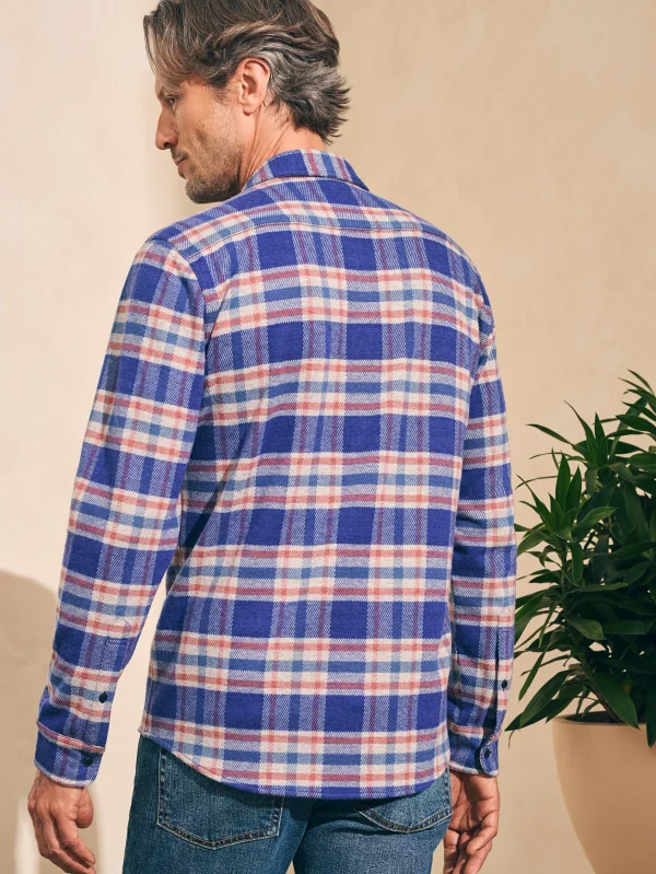 Shirts | Faherty Brand Legend™ Sweater Shirt - Navy Skyline Plaid