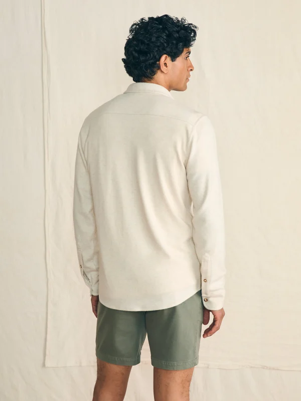 Shirts | Faherty Brand Legend™ Sweater Shirt - Off White