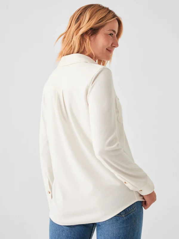 Shirts & Tops | Faherty Brand Legend™ Sweater Shirt - Pure White Twill