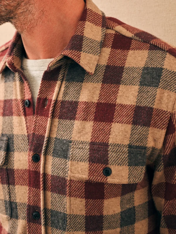 Shirts | Faherty Brand Legend™ Sweater Shirt - Sky Peak Buffalo