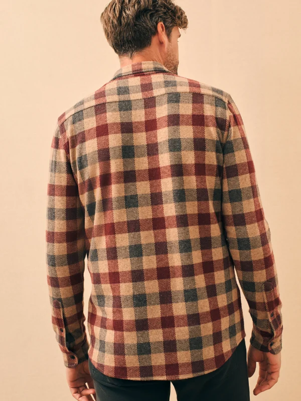 Shirts | Faherty Brand Legend™ Sweater Shirt - Sky Peak Buffalo