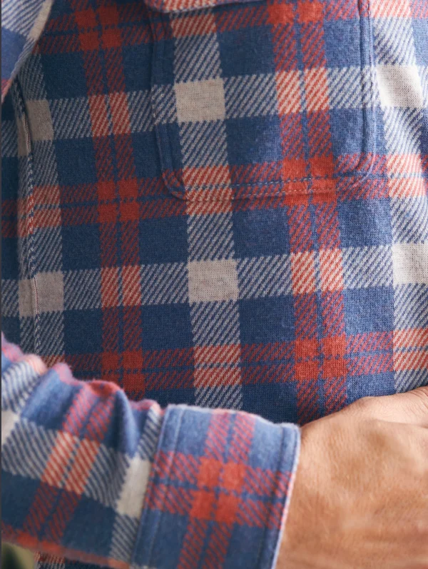 Shirts | Faherty Brand Legend™ Sweater Shirt - Viewpoint Rose Plaid