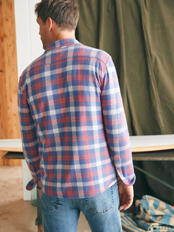 Shirts | Faherty Brand Legend™ Sweater Shirt - Viewpoint Rose Plaid