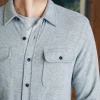 Shirts | Faherty Brand Legend™ Sweater Shirt (Tall) - Fossil Grey Twill