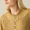 Shirts & Tops | Faherty Brand Lily Top - Antique Bronze