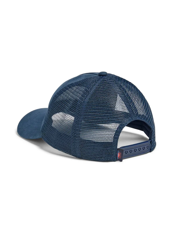 Hats | Hats | Faherty Brand Malibu Retro Sun & Waves Trucker - Navy