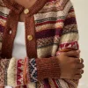 Sweaters | Faherty Brand Marley Fairisle Cardigan - Orchard Fairisle