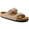 Shoes | Faherty Brand Men's Birkenstock Arizona Soft Footbed - Taupe