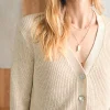 Sweaters | Faherty Brand Miramar Linen Cardigan - Summer Sand