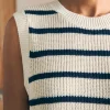 Sweaters | Faherty Brand Miramar Linen Muscle Tank - Montauk Stripe