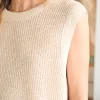 Sweaters | Faherty Brand Miramar Linen Muscle Tank - Summer Sand