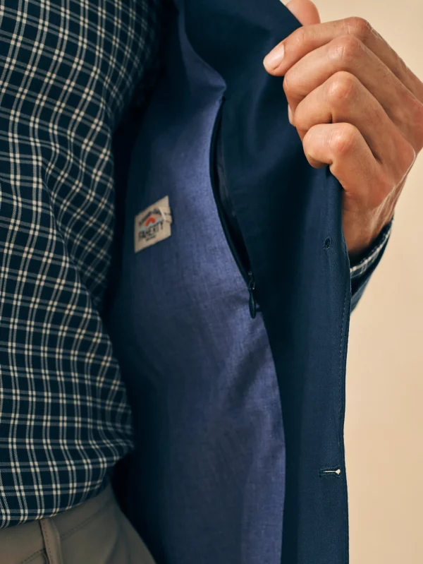 Blazers | Faherty Brand Movement™ Blazer - Navy