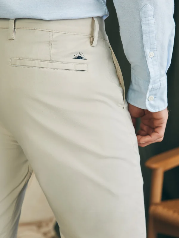 Pants | Faherty Brand Movement™ Chino Pant (32" Inseam) - Light Sand