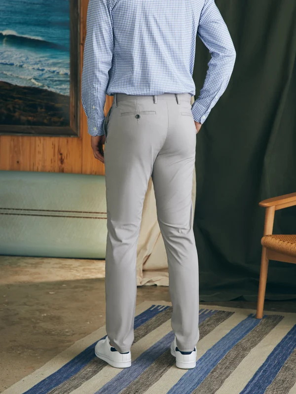 Pants | Faherty Brand Movement™ Chino Pant (32" Inseam) - Fossil