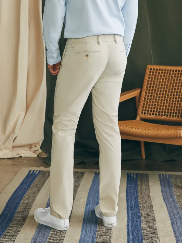 Pants | Faherty Brand Movement™ Chino Pant (32" Inseam) - Light Sand