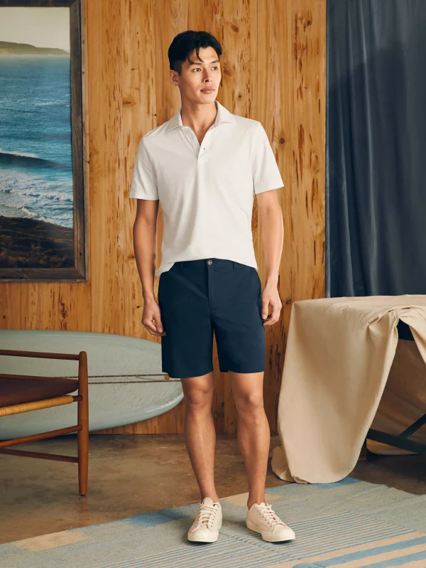 Shorts | Faherty Brand Movement™ Chino Short (8" Inseam) - Navy