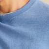 Sweaters | Faherty Brand Movement™ Crewneck Sweater (Tall) - Azure Sky Heather