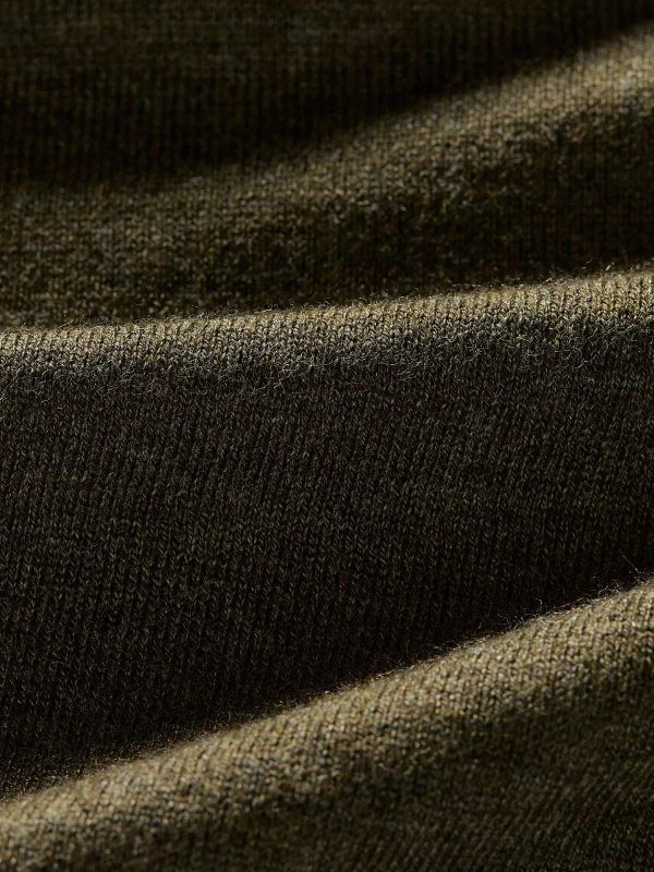 Sweaters | Faherty Brand Movement™ Crewneck Sweater (Tall) - Olive Ridge Heather