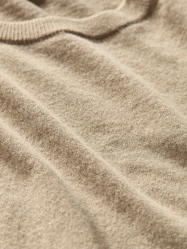 Sweaters | Faherty Brand Movement™ Crewneck Sweater (Tall) - Soft Dune Heather