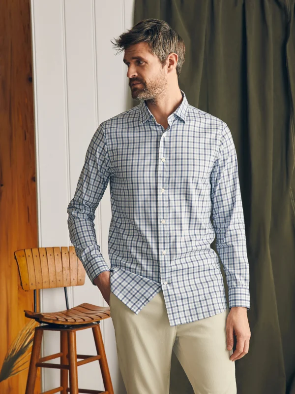 Shirts | Faherty Brand Movement™ Dress Shirt - York Avenue Gingham