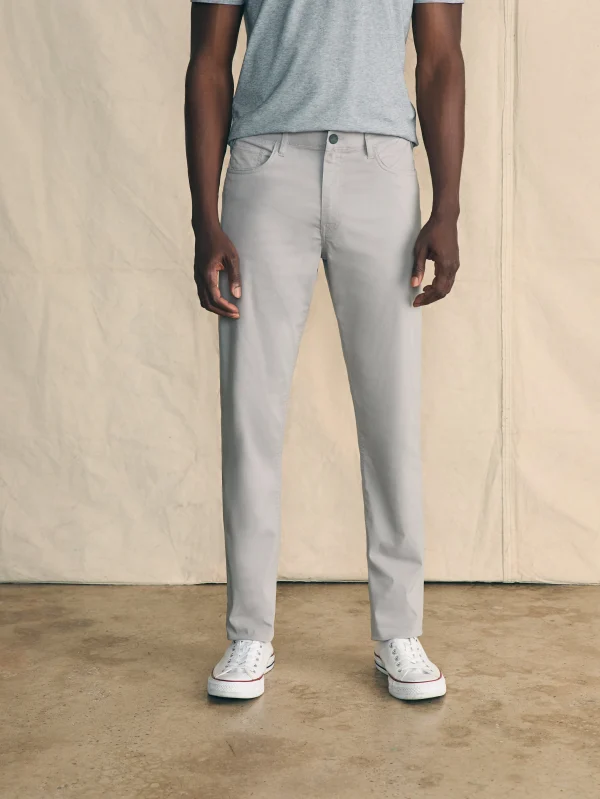 Pants | Faherty Brand Movement™ 5-Pocket Pant - Fossil