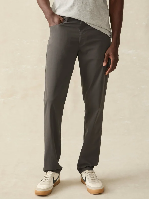 Pants | Faherty Brand Movement™ 5-Pocket Pant - Graphite