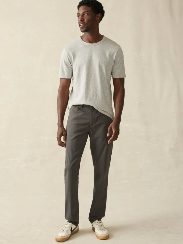 Pants | Faherty Brand Movement™ 5-Pocket Pant - Graphite