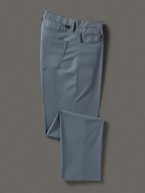 Pants | Faherty Brand Movement™ 5-Pocket Pant - Rocky Blue