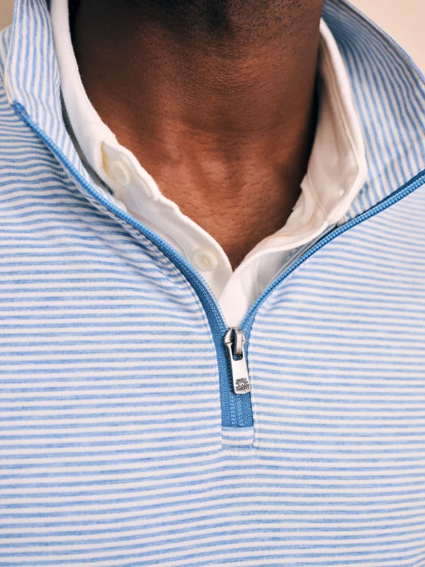 Hoodies & Sweatshirts | Faherty Brand Movement™ Quarter Zip - Madaket Stripe