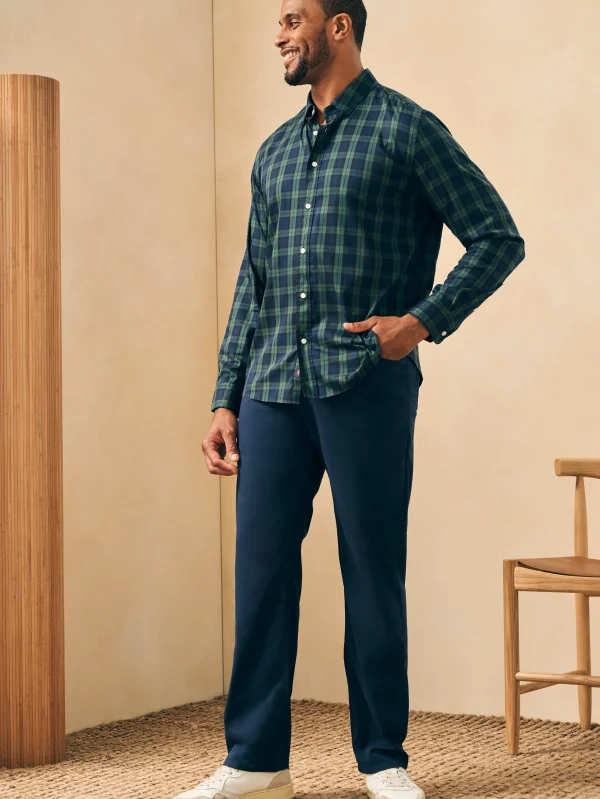 Shirts | Faherty Brand Movement™ Shirt - Blackwatch Plaid