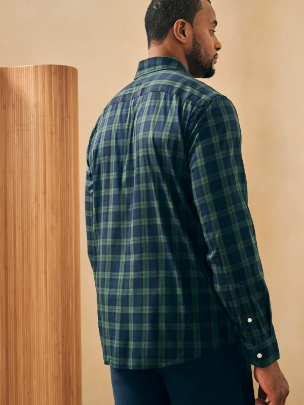 Shirts | Faherty Brand Movement™ Shirt - Blackwatch Plaid