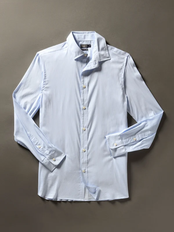 Shirts | Faherty Brand Movement™ Shirt - Blue White Stripe