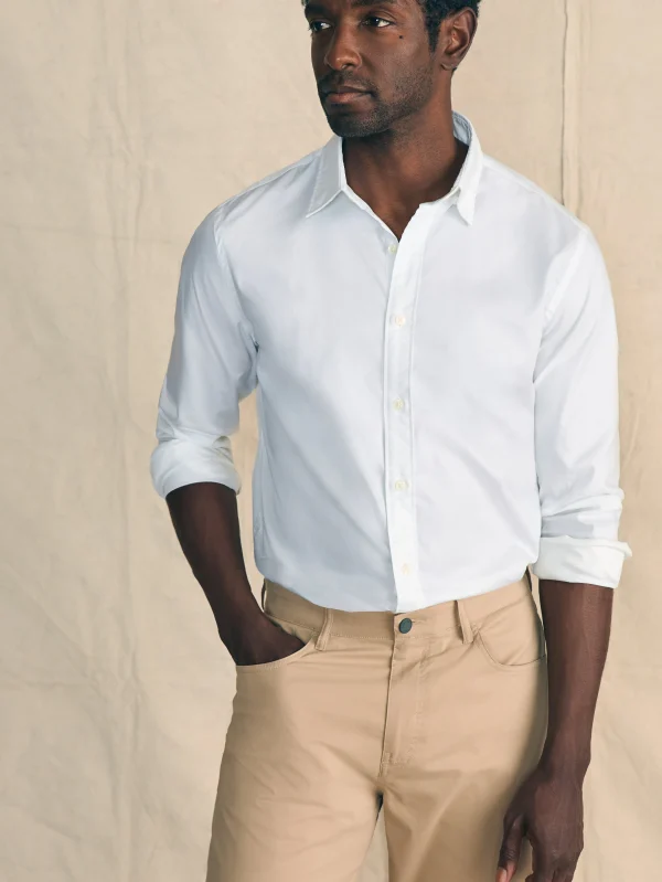 Shirts | Faherty Brand Movement™ Shirt - Cloud White